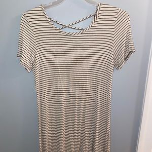 NWOT striped t shirt dress!